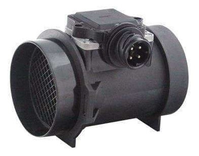 Kármán Vortex MAF sensor showing cylindrical housing with mesh screen